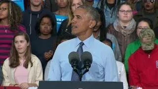 Obama on Trump tape: That's not right