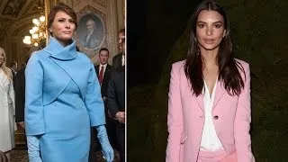 Emily Ratajkowski Defends Melania Trump After Reporter 'Slut Shames' First Lady