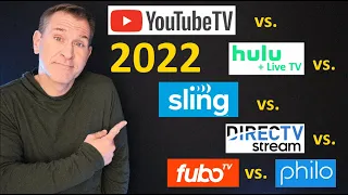 2022 YouTube TV vs Hulu + Live TV vs Sling vs DirecTV Stream vs Fubo vs Philo ( streaming vs cable )