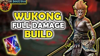 Destroying Top Accounts With Nuke Wukong Live Arena - Support Vs Damage Build I Raid: Shadow Legends