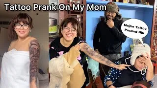 TATTOO PRANK On My Mom 😂