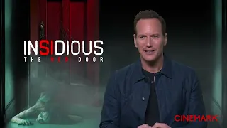 Insidious: The Red Door Interview With Patrick Wilson, James Wan, and Ty Simpkins | Cinemark