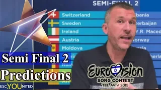 Eurovision 2019: Semi Final 2 Qualifiers - Predictions