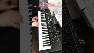 YAMAHA CK61 フットスイッチで音の切り替えが出来る設定をしました。