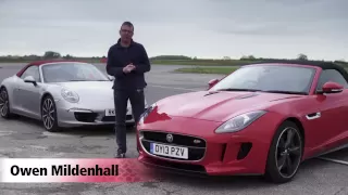 Jaguar F-Type vs Porsche 911 - Auto Express