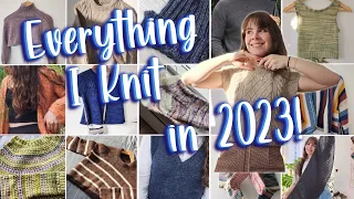 Everything I knit in 2023 ✨️Try-On, Yarn, and Pattern Reviews!