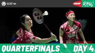 PRINCESS SIRIVANNAVARI Thailand Masters 2024 | Day 4 | Court 1 | Quarterfinals