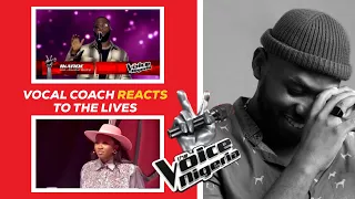 David Ikande - Jireh | The Voice Nigeria Season 4 | Live Shows | Vocal Coach DavidB Reacts