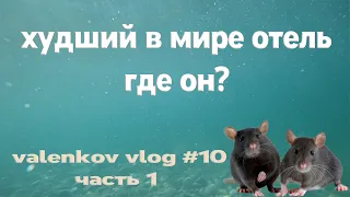 НЕ ПОПАДИ ТУДА. ФИЛЬМ ГОСТИНИЧНОГО УЖАСА НАЯВУ. АБХАЗИЯ. ПИЦУНДА. VALENKOV VLOG #10 (часть 1)