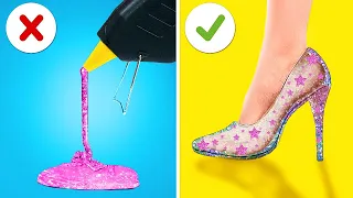 FROM HOT GLUE TO BARBIE MASTERPIECE || Homemade Ideas with 3D PEN And Glue Gun by YOWZA