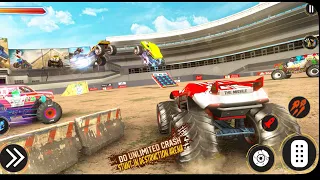 Monster truck destruction crashes and saves compilation || Freestyle Moment from Monster Truck Games