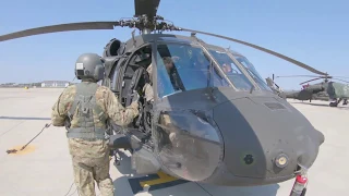 UH60L Blackhawk Engines Start and Takeoff