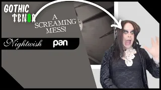 TENOR REACTS TO NIGHTWISH - PAN (OFFICAL LYRIC MUSIC VIDEO)