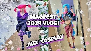 Magfest Vlog 2024! I Cosplayed as Teen Titans Jinx & Arcane Jinx!