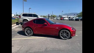 2021 Mazda Miata RF door panel removal and tint Llumar IRX15