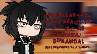 heartslabyul's peeps react to Yuu/mc as durandal/Bianka [Twisted wonderland reacts!]plz read desc!