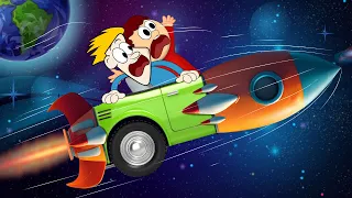 What if our Cars turned into Rockets?   + more videos | #aumsum #kids #children #education #whatif