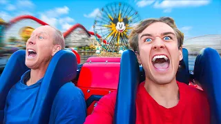 Forcing My Parents On A Roller Coaster *bad idea*