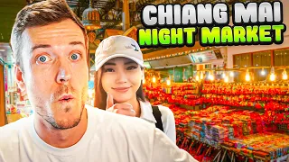 You NEED To Visit Thailand's Night Markets! (Chiang Mai w/ Water)