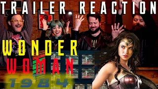 Wonder Woman: 1984 TRAILER REACTION - WATCHERS IN THE BAR