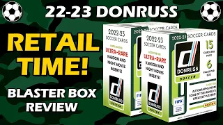 RETAIL BLASTERS! Donruss FIFA 2022-23 Panini Soccer Box Review