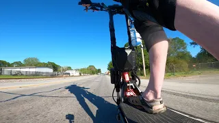 A Sunday ride to Ingles and back on the Wolf King GT with new GoPro camera angles and perspectives