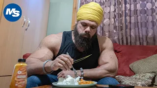 Full Day Of Eating | Biki Singh (India's First Classic Physique Pro)| 3069 Calories