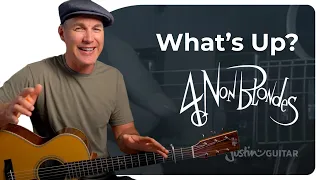 What's Up by 4 Non Blondes | Guitar Lesson - 3 Easy Chords Only!
