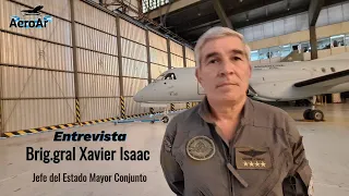 Entrevista al Jefe de Estado Mayor Conjunto, Xavier Isaac