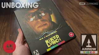 David Cronenberg’s Naked Lunch 4K UltraHD Blu-ray Original art Limited Edition Unboxing @Arrow_Video