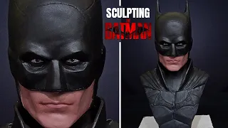 Sculpting The Batman - Robert Pattinson - Clay Sculpture