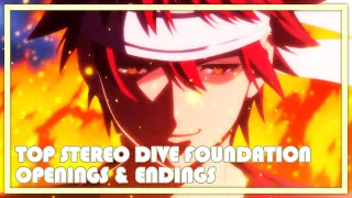 Top STEREO DIVE FOUNDATION Anime Openings & Endings