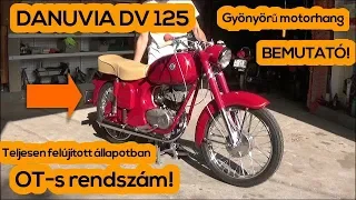 Danuvia DV125 BEMUTATÓ! | OT-s rendszámmal rendelkező DANUVIA | Tulajdonosa bemutatásával! 🤩