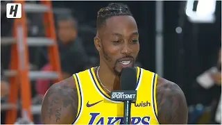 Dwight Howard on Coming Back to the Lakers, Full Interview | 2019 NBA Media Day