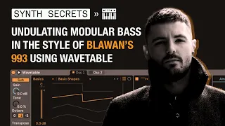 Undulating Modular Bass In The Style Of Blawan’s 993 Using Wavetable (FREE LIVE SESSION 👇)