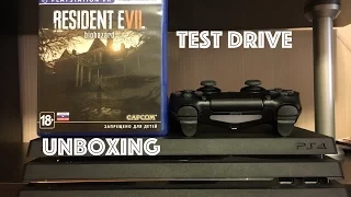 🇷🇺RESIDENT EVIL 7: biohazard  UNBOXING TEST DRIVE Play (распаковка) Новинка января 2017