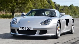 Porsche Carrera GT fast ride with the roof off