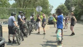 Minneapolis police clear out homeless encampment hours after three homes catch fire in same neighbor