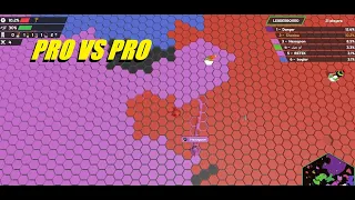 Hexanaut.io - Pro vs Pro