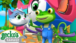 The Highest of Fives in the Helicopter! 🚁 | Go Gecko's Garage! | Kids Cartoons