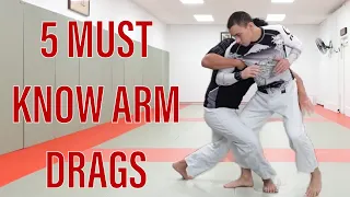 5 arm drags for Bjj and wrestling