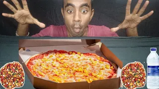 Asmr Eating Cheese And Corn Pizza || Pizza Eating Challenge || Indian Eating Show