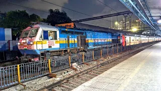 40322 SABARMATI WDP-4D|19203 BANDRA TERMINUS VERAVAL SF EXPRESS|ARRIVAL AND DEPARTURE FROM BORIVALI.