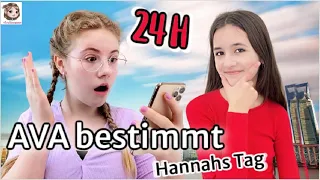 AVA BESTIMMT HANNAHS TAG 😱 HILFE ! Hannah muss 24 Stunden alles tun was Ava sagt !!