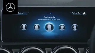 How to create a User Profile in a Mercedes-Benz