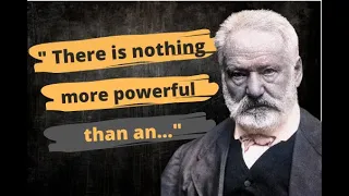 Top 70 Quotes Are There Of Victor Hugo | You should know after you get young | Well Saying