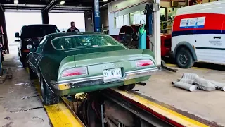 1970 Firebird Formula 400 - 2.5" Pypes Violator exhaust - Right from the muffler shop