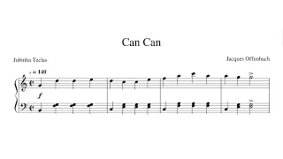 Can Can - Jacques Offenbach - Musescore 3