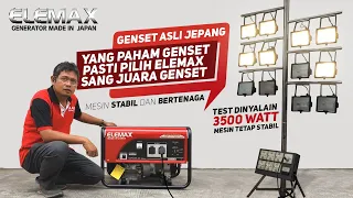 Genset Terbaik Elemax SH4600ex 4.0 KVA Asli Jepang Mesin Stabil dan Bertenaga Unboxing & Review