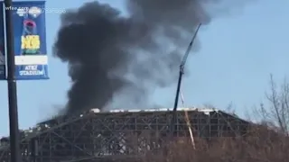 Cause of fire at Globe Life Field in Arlington remains under investigation